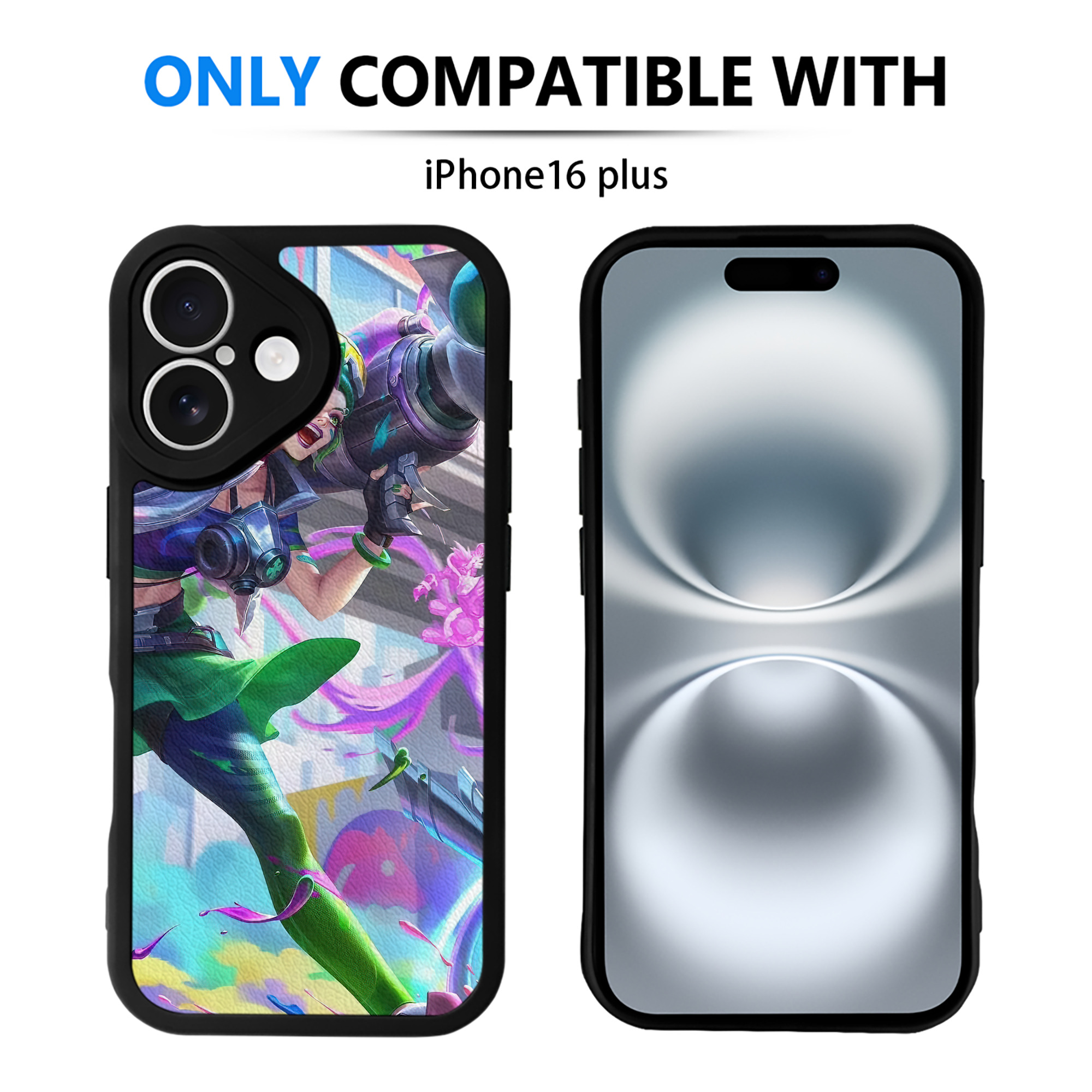 リーグ・オブ・レジェンド League of Legends LOL 【iPhone 16シリーズ対応】シリコンスマホケース（レザー調） 材質：シリコン